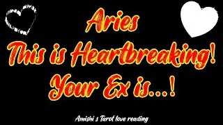 Aries Tarot LOVE Reading January 2022 This is Heartbreaking! Your Ex is...!