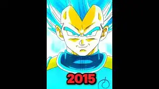Evolution Vegeta (1989-2025)