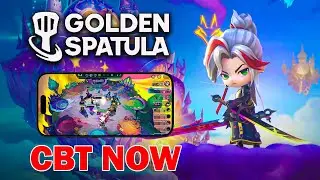 Golden Spatula (TFT Mobile) - CBT Gameplay (Android/iOS)