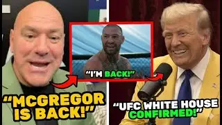 Dana White CONFIRMS Conor McGregor’s UFC White House Comeback