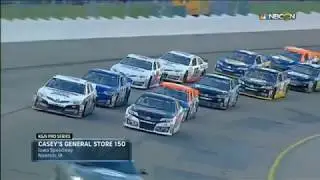 NASCAR K&N Pro Series 2018. Iowa Speedway. Full Race