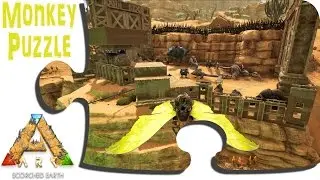 ARK Scorched Earth Ep 4 - 120 Moth Trap, Salt, Flame Arrows, Fortification & Big Base Build Plans