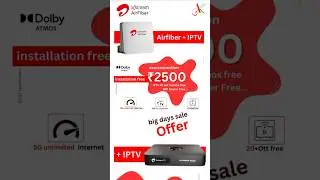 airtel xstream fiber plans tamil #shortsfeed #shorts