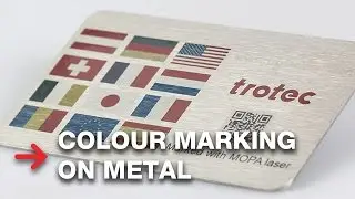 Laser Marking Colour on Metal | MOPA Laser