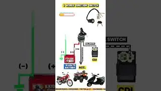 2 and 4 Wires Ignition Switch Car Motorcycles
