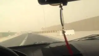 Enjoying extreme weather in the Middle East