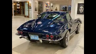 Rare 1963 Classic Split Window Corvette Restoration