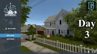 House Flipper How to Start A New Game Day 3 (PS4)(Xbox)(Console) Grahtles House Flipper S01E03