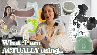Minimalist with 8 week old | What I am & am not using