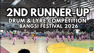 2ND RUNNER-UP DRUM AND LYRE COMPETITION | MALALAG CENTRAL ELEMENTARY SCHOOL | BANGSI FESTIVAL 2026