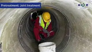 Spray in place pipe rehabilitation.