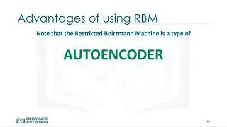 Restricted Boltzmann Machines (RBMs) - Building Deep Learning Models with TensorFlow