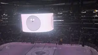 Wild @ LA KINGS intro and Kings starting lineup 