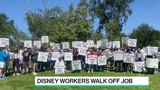 Disney Staffers March Outside HQ
