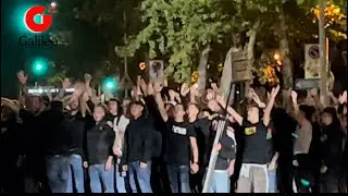 Ternana: L’ingresso dei tifosi al Liberati per la partita contro il Pineto. Contestazioni a Guida