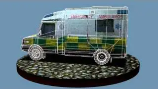 London Ambulance 3D Model