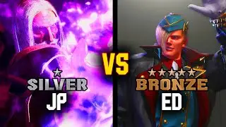 SF6 ▰ JP (Silver 1) VS Ed (Bronze 5) | Low Level Replay | Street Fighter 6