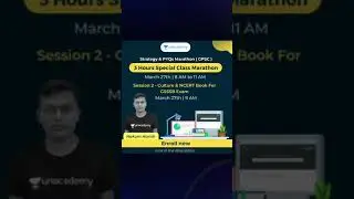 3 hours special class Marathon in unacademy by nakum harish || special class unacademy 2021 #shorts
