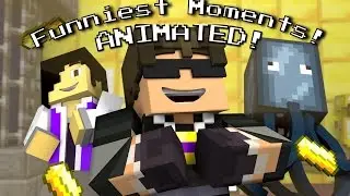 SkyDoesMinecraft FUNNY MOMENTS ANIMATED! (Minecraft Animation)