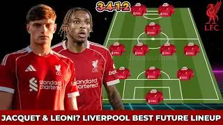 🔥 SCARY FUTURE LINEUP😯 LIVERPOOL STRONGEST POTENTIAL XI (3-4-1-2) ft Jeremy Jacquet & Giovanni Leoni