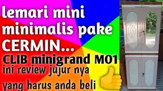 REVIEW & UPDATE HARGA TERBARU,, Lemari Plastik Club Minigrand ss4 LARISSA CERMIN