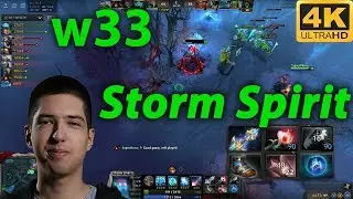 W33 Storm Spirit - Rank 13 EU - FULL GAME (4K 60Hz)