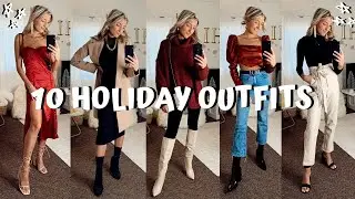 10 HOLIDAY OUTFIT IDEAS 2020 // What To Wear This Holiday Season With @lauryolo