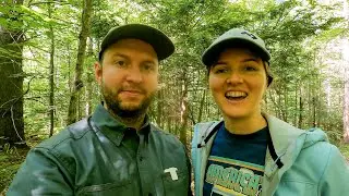 Clearing a NEW TRAIL | 40 acres in Vermont