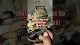 Pasang lampu LED h6 motor Suzuki Smash 110 #tutorial