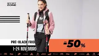 PR&Eacute;-BLACK FRIDAY na Sport Zone com at&eacute; -50% desconto! 🔥
