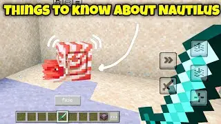 How to find, tame and use the Nautilus mob in Minecraft?