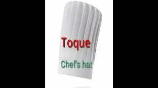 What does the folds in a chef's hat represent?