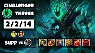 Thresh Challenger Gameplay S11 Replay 11.11 Support (2/2/14) - NA