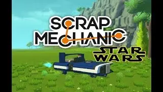 Scrap Mechanic | Speed Build | Han Solo's Speeder