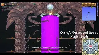 Terraria Qwerty's Bosses and Items 2 Mod - O.L.O.R.D Boss Battle (Master Mode)