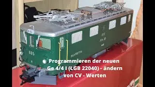 Programmieren einer Gartenbahnlokomotive mit der Massoth Zentrale und einem Dimax Navigator