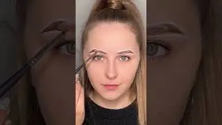 Домашнее окрашивание бровей с Shik #макияж #makeup #beauty #eyebrows #брови #окрашиваниебровей