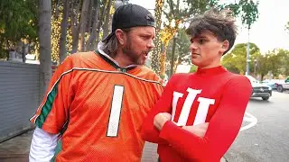 Indiana Fan Trolls U-Miami!