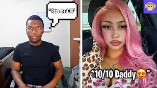 Girls Rate Me 1-10 After Cutting My Dreads (MONKEY APP)
