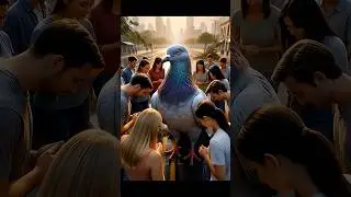 The Kind Giant Pigeon उड़ता रक्षक #animatedstories #hindikahanian #aishorts