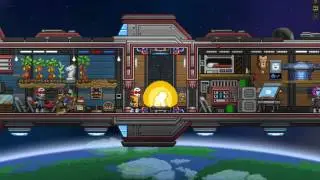 Building A Lab/House In Starbound.