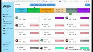 Fetch All Friends in Genius Messenger CRM