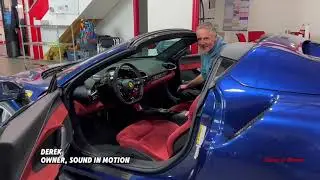 2025 Ferrari 296GTS Audio upgrade and Radar integration