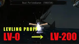 Toram Online - Guide Fast Levling Proficiency blacksmith lv0-200