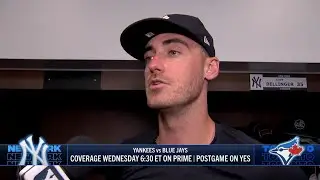 Cody Bellinger on offensive and defensive effort vs. Blue Jays