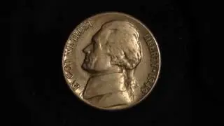 1940 S Jefferson Nickel (Mintage 40 million, value starting at 65 cents)
