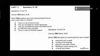 Cambridge IELTS 19 test 4 listening:-About  First day at work