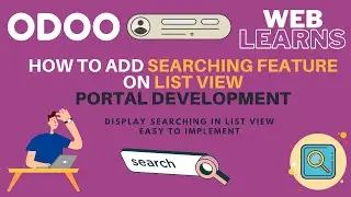 How to add searching feature in portal l Odoo Portal Development