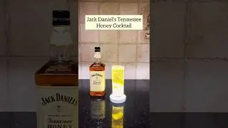 Jack Daniel&rsquo;s Tennessee Honey Cocktail #shorts #viral #cocktail #jackdaniels #reels #instagram
