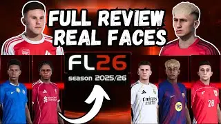 FULL REVIEW REAL FACES 2026! KUALITAS REAL FACES FOOTBALL LIFE 2026 GOKIL BANGET 🔥🔥🔥